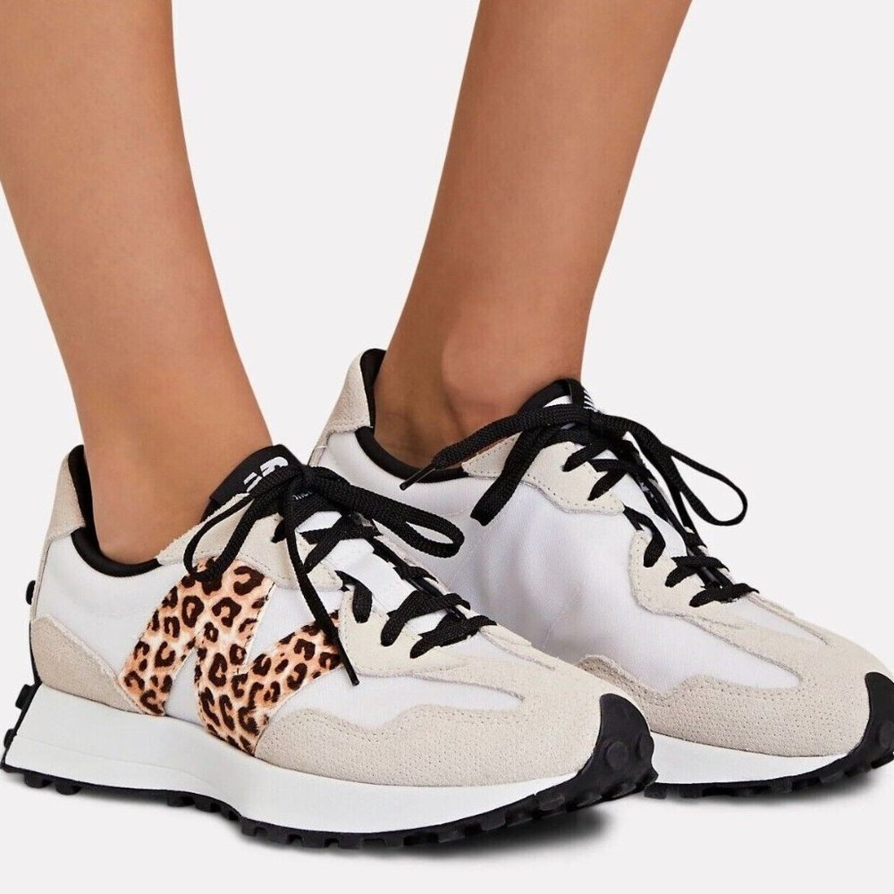 New Balance 327 "White Leopard" Women's RETRO Sneakers NEW Never Worn No tags